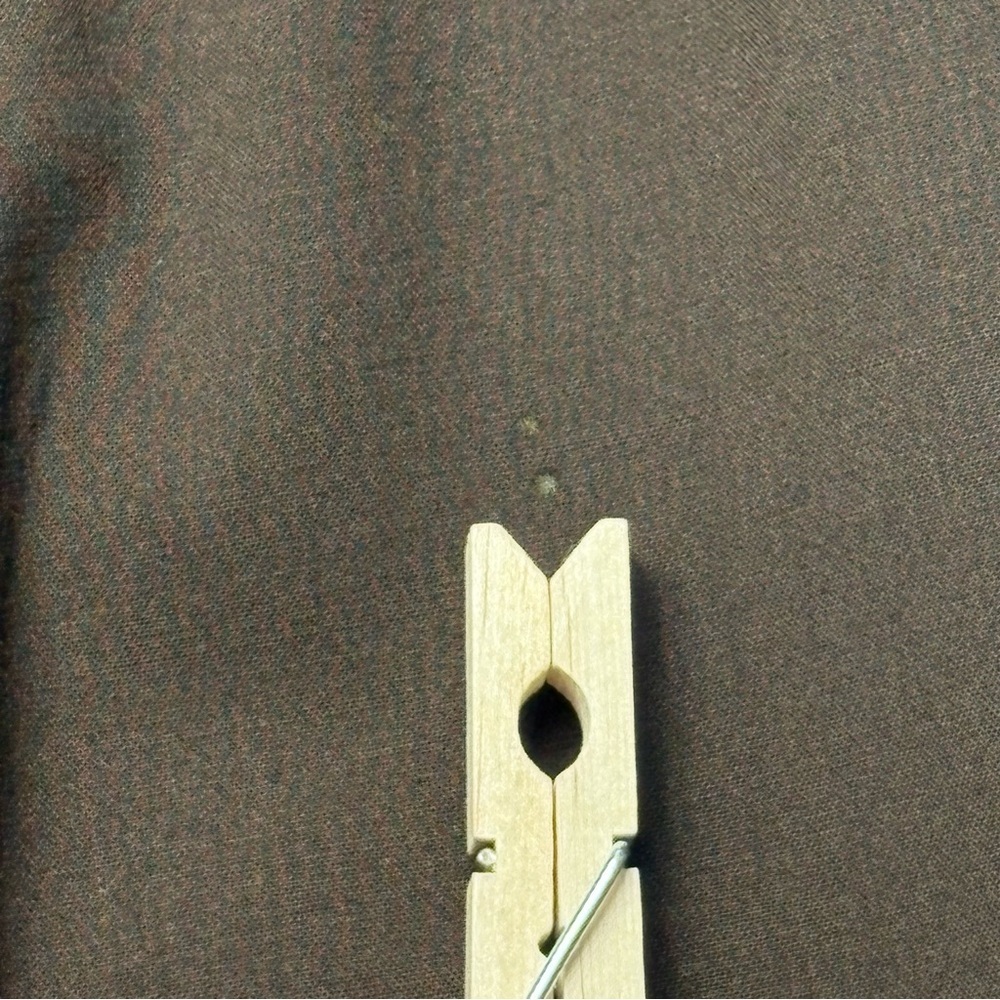 Lafayette 148 Wool Blend Pencil Skirt Size 10 Brown Side Zip Vent Back *Read - Picture 5 of 10